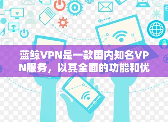 蓝鲸VPN是一款国内知名VPN服务，以其全面的功能和优质的安全体验受到广泛关注。以下是蓝鲸VPN的功能评测