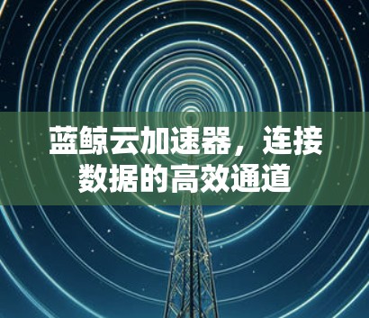 蓝鲸云加速器，连接数据的高效通道