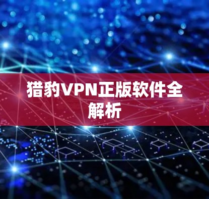 猎豹VPN正版软件全解析