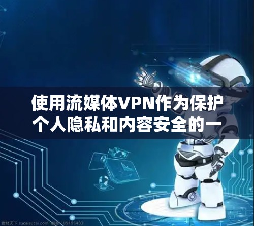 使用流媒体VPN作为保护个人隐私和内容安全的一种方法，可以有效地连接到外部网络，同时保持流媒体内容的安全传输。以下是使用流媒体VPN的基本步骤和注意事项