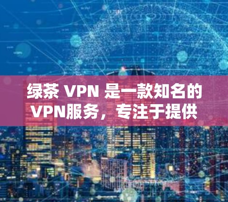 绿茶 VPN 是一款知名的VPN服务，专注于提供安全、可靠且高效的VPN体验。以下是关于绿茶 VPN 的性能体验的详细介绍