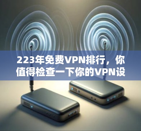 223年免费VPN排行，你值得检查一下你的VPN设备