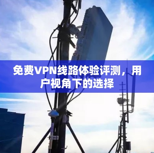 免费VPN线路体验评测，用户视角下的选择