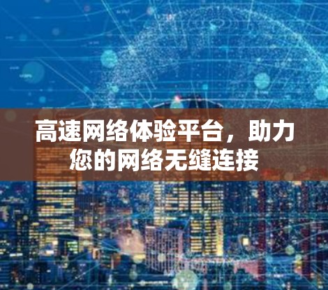 高速网络体验平台，助力您的网络无缝连接