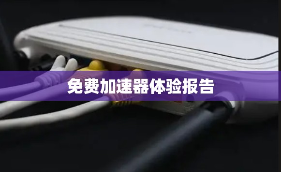 免费加速器体验报告