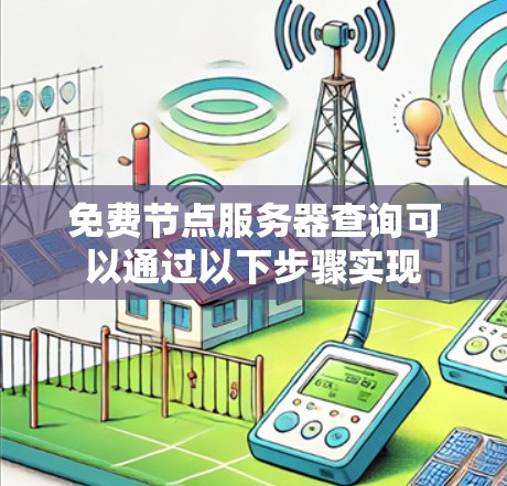 免费节点服务器查询可以通过以下步骤实现